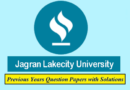 Jagran Lakecity University Bhopal