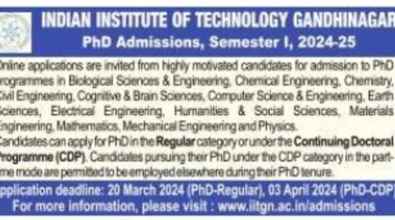 Indian Institute Of Technology Gandhinagar