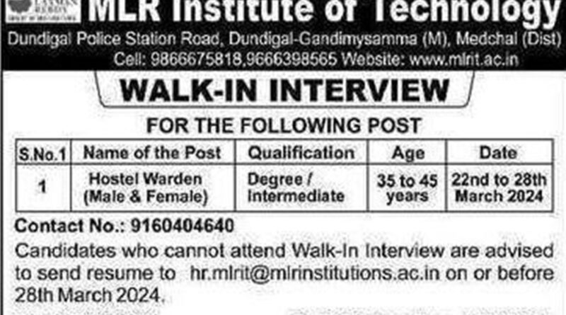 MLR Institute of Technology