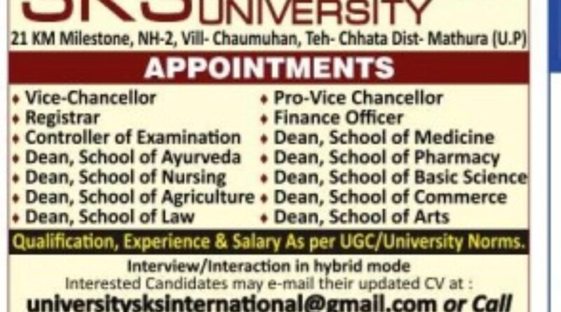 SKS INTERNATIONAL UNIVERSITY