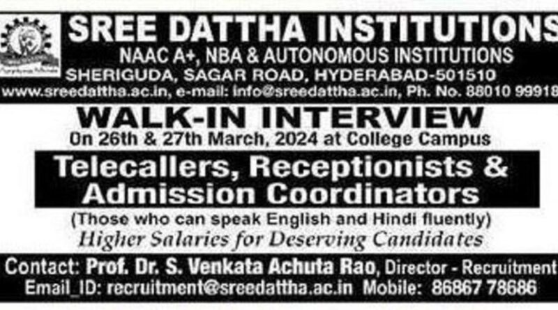 SRI DATTA INSTITUTIONS