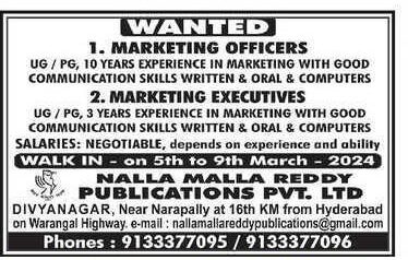 NALLA MALLA REDDY PUBLICATIONS PVT. LTD