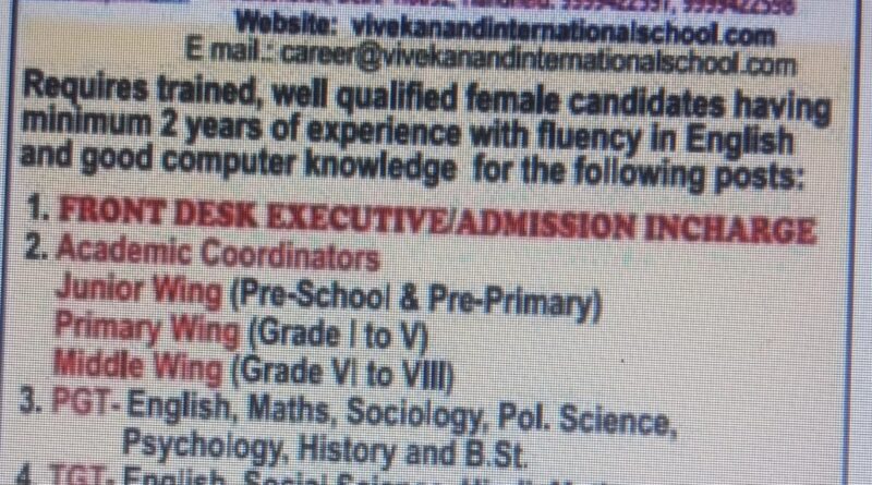 Vivekanand International School Delhi