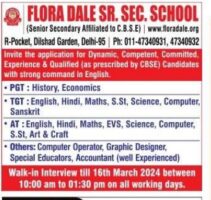 Flora Dale Sr. Sec. School Delhi