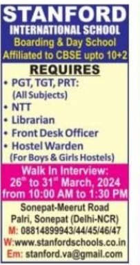 Stanford International School Delhi