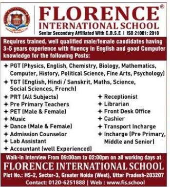 Florence International School Noida