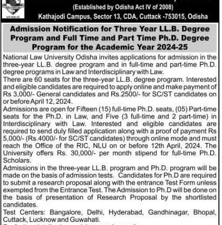 National Law University Odisha