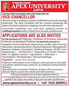 Apex University Jaipur