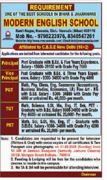 Modern English School Bihar