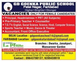 GD Goenka Public School Faridabad