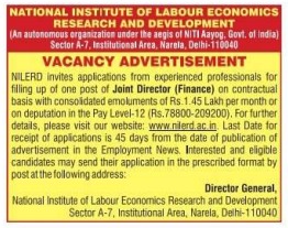 National Institute of Labour Economics Research and Development