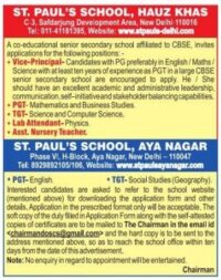 St. Paul's School New Delhi