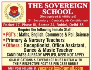 The Sovereign School Delhi