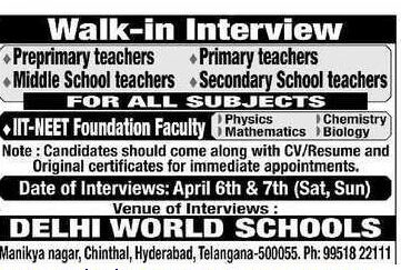 Delhi World School Hyderabad