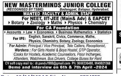 New Masterminds Junior College
