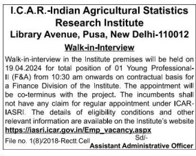 Indian Agricultural Statistics Research Institute