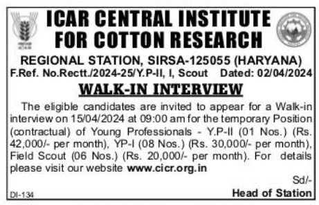 ICAR Central Institute for Cotton Research