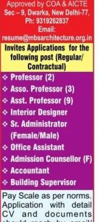 MBS School Of Planning & Architecture