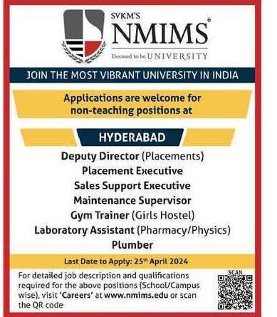 SVKM’s NMIMS Deemed to be University