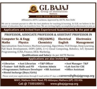 GL BAJAJ Group of Institutions