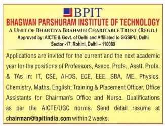 Bhagwan Parashuram Institute of Technology