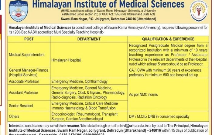 Himalayan Institute of Medical Sciences