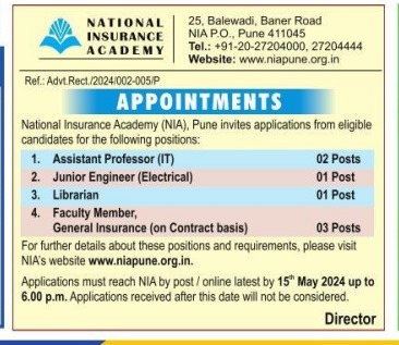National Insurance Academy (NIA)