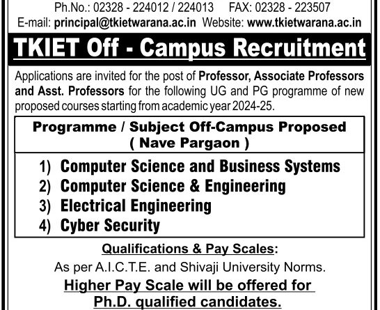 Tatyasaheb Kore Institute of Engineering & Technology