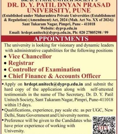 Dr. D.Y. Patil Dnyan Prasad University