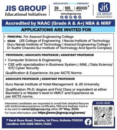 JIS Group Educational Initiatives