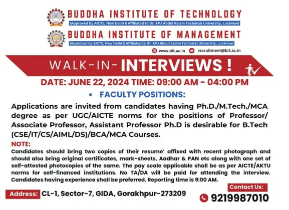 Buddha Institute of Technology Archives - Facultytub
