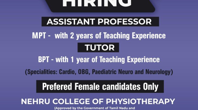 Nehru College of Physiotherapy