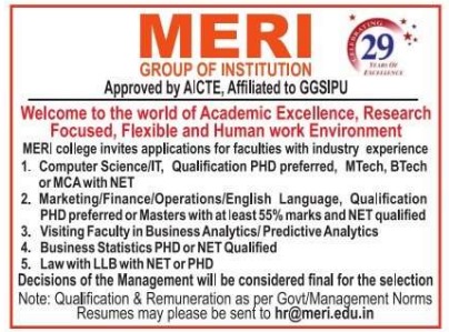 MERI Group of Institutions