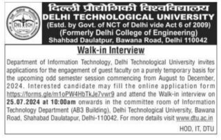 Delhi Technological University, delhi