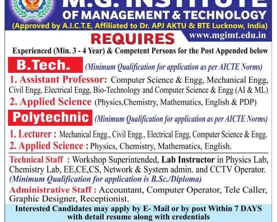 M.G. Institute of Management and Technology