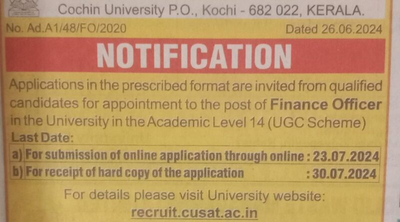 Cochin University of Science and Technology